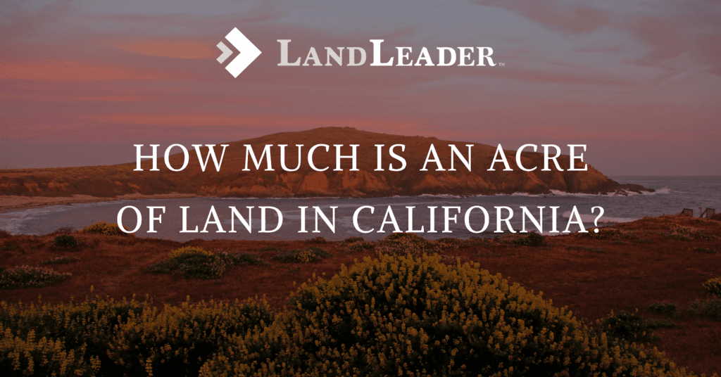Acre of land in California