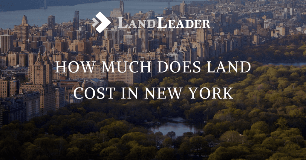 Cost of Land in New York
